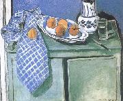 Henri Matisse Still Life on a Green Sideboard (mk35) oil painting on canvas